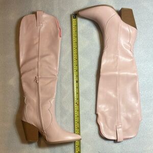 Pink Abata cowgirl cowboy boots. New.